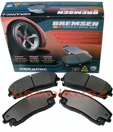 BREMSEN Przednie CERAMICZNE klocki hamulcowe Dodge Magnum