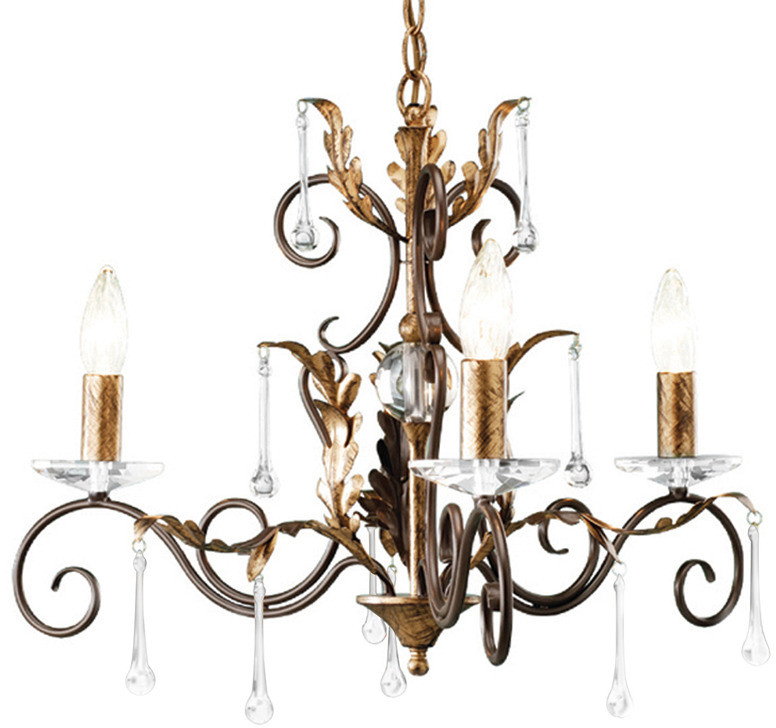 Elstead Lighting Amarilli AML 3 BR/GLD 3 AML3 BRONZE