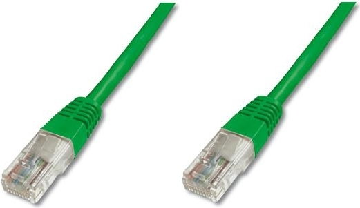 Digitus Patch cord kat.5e Kabel UTP CU, AWG 26/7, zielony 2m (DK-1511-020/G)