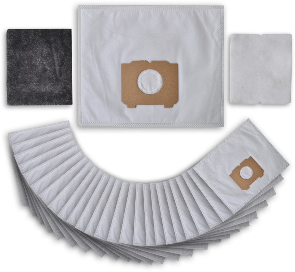 AEG vidaXL 25 worków do odkurzaczy Progress, Tornado + filtry
