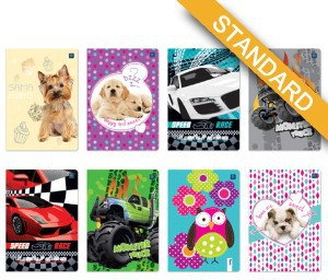 Inter-druk Zeszyty A5 16 kartek kolorowa linia ID065