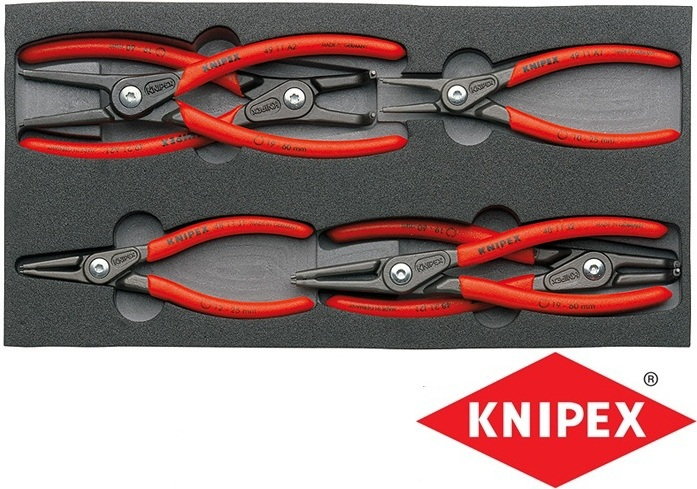 Knipex Zestaw szczypce we wkładce piankowej SRZ (00 20 01 V02)