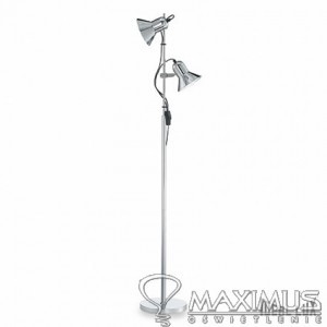Ideal Lux POLLY PT2 CROMO oprawa podłogowa 2 x 60W E27 61122 061122