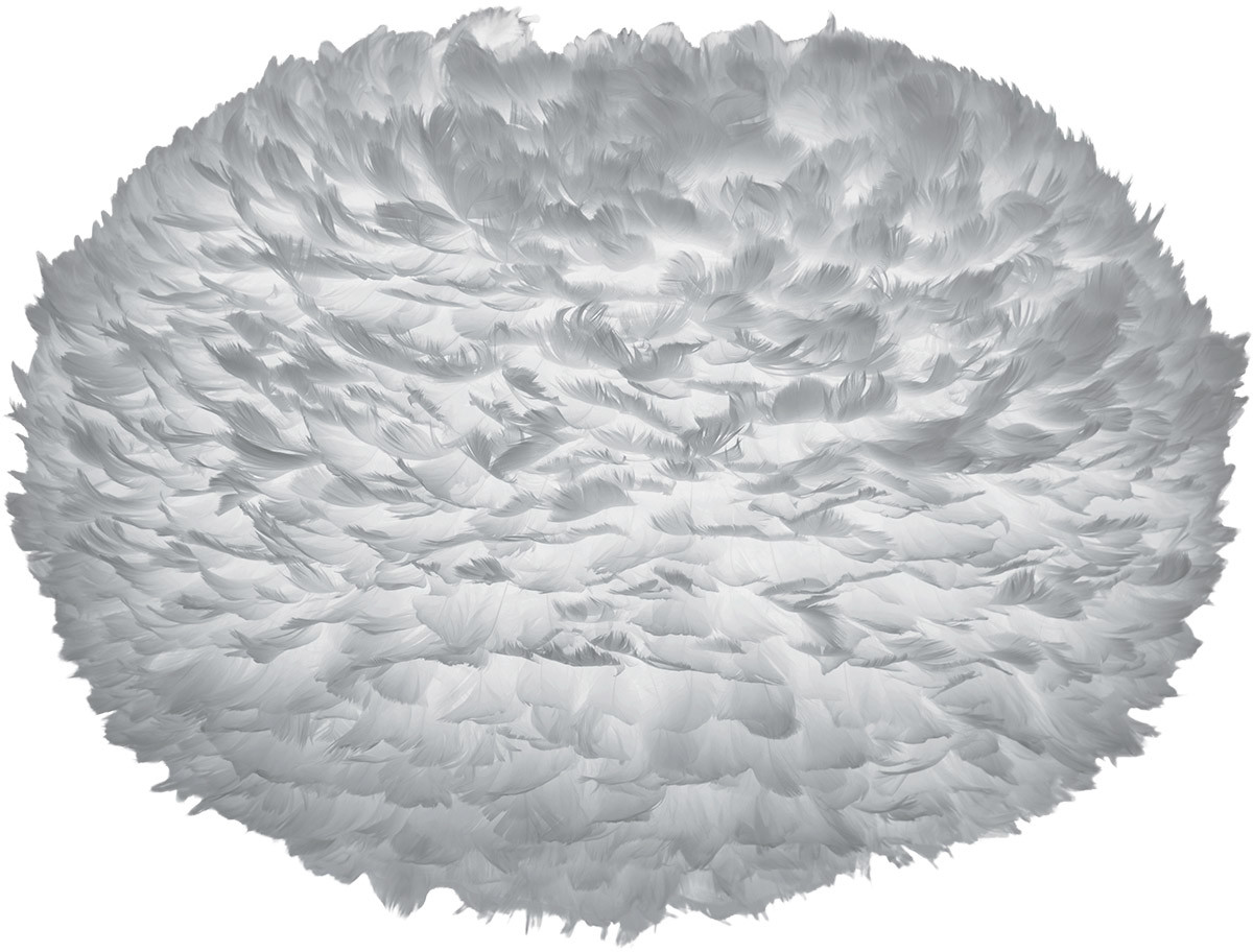 Vita Copenhagen Lampa z gęsich piór Eos XL Design jasnoszara 02086