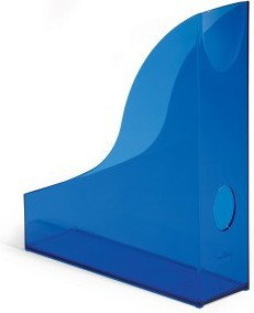 Durable Pojemnik na czasopisma BASIC transparentny niebieski DU164-01