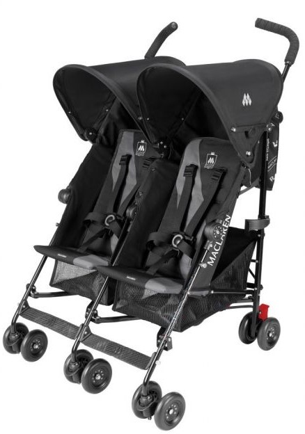 Maclaren Twin Triumph Black/Charcoal