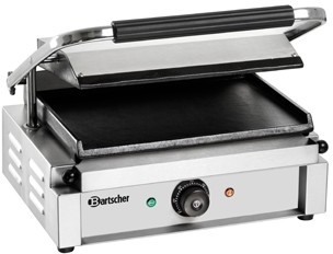 Bartscher Grill kontaktowy Panini | płyty grillowe gładkie | 2,2kW A150679