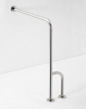 Bemeta Wspornik przyścienny, prawy stal nierdzewna szczotkowana HELP 301122142