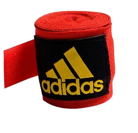 adidas Adidas Bandage Boxing Crepe Bandaż Bokserski, 5 X 2,55 Cm, Czerwony, 5 X 2,55 Cm (ADIBP03)