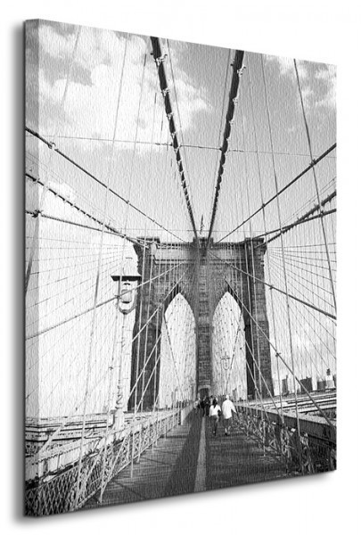 Nice Wall Brooklyn Bridge, New York - Obraz na płótnie