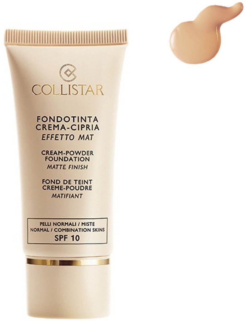 Collistar Cream-Powder Foundation Matte Finish 01 Cameo