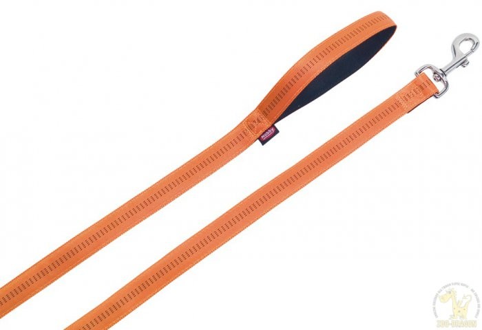 Nobby Smycz Soft Grip 120Cm 20Mm - Pomarańczowa 78515-04