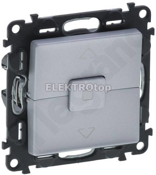 top Legrand 752330VALENA LIFE PRZYCISK STEROWANIA ROLETAMI ALUMINIUM 10 A - 230 V~