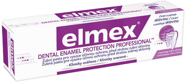 Gaba International ELMEX Dental Enamel Protection Professional 75ml Pasta do zębów