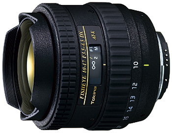 Tokina AT-X 10-17mm f/3.5-4.5 DX Fisheye Canon (T4101701)