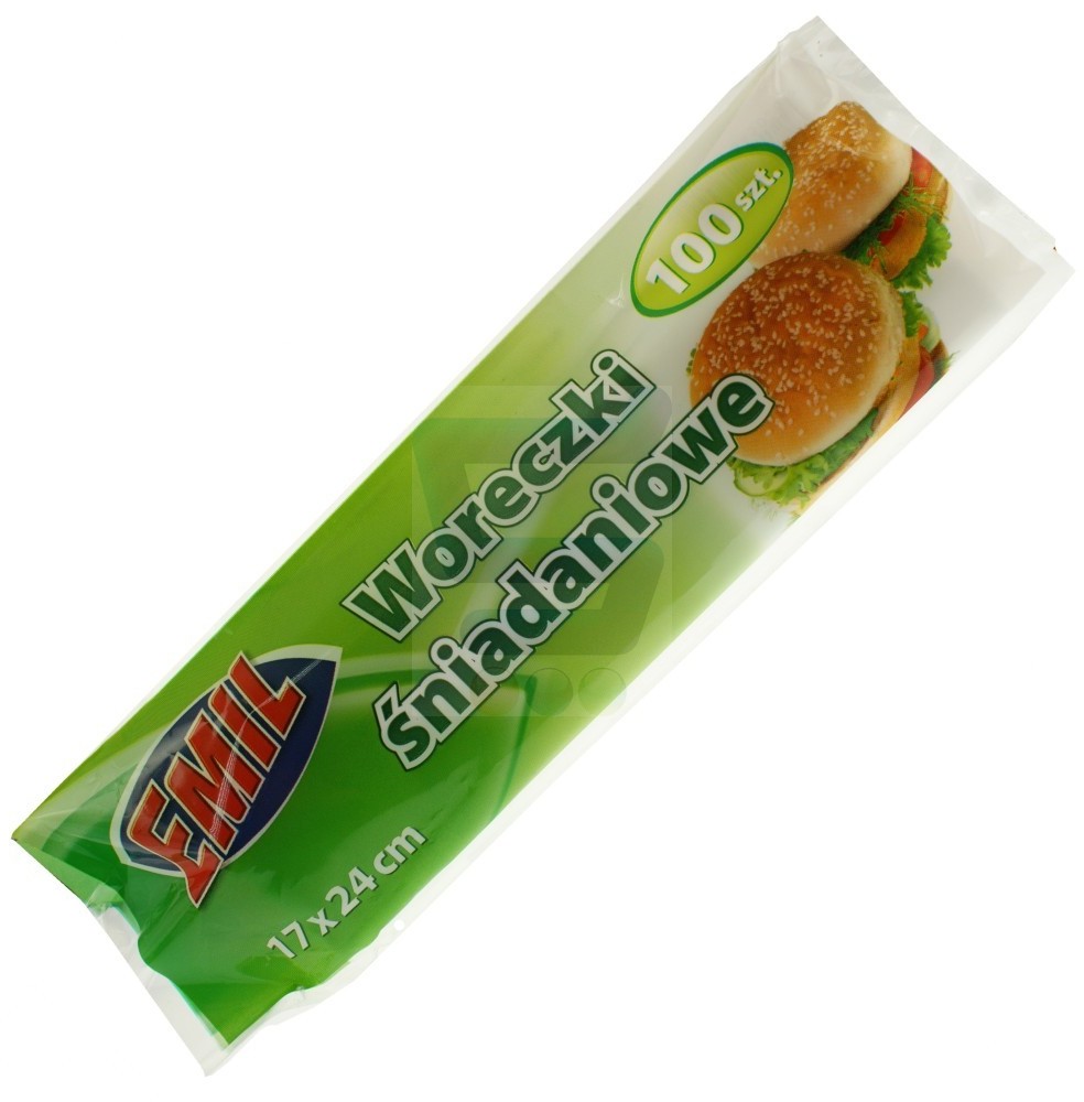 Chemia Polska Emil Woreczki śniadaniowe 17 x 24 cm 100 szt.