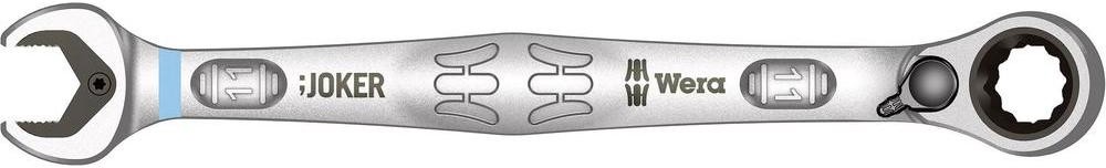 Wera Klucz płasko-oczkowy z grzechotką SW 11 mm x 165 mm