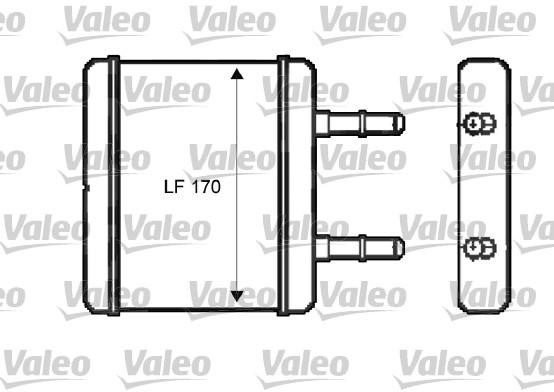 Valeo nagrzewnica 812396 812396