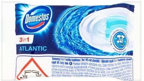 Unilever Kostka toaletowa Domestos 3in1 Atlantic opakowanie uzupełniające 40 g