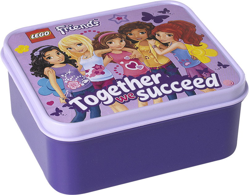Lego Playtheme Lunch Box Friends Lavender