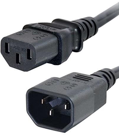 CABLESTOGO Cables To Go 88504 Computer Power Extension Cable (3 m) 88504