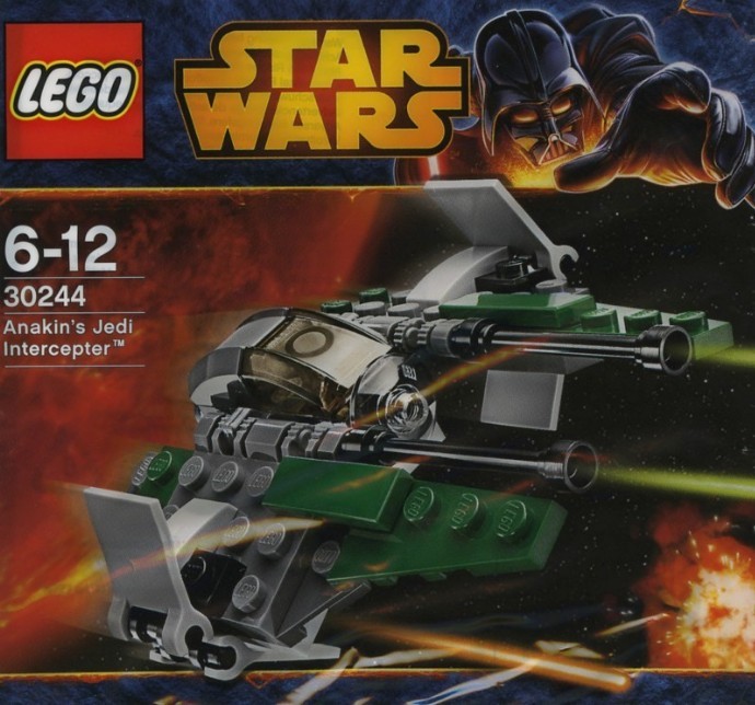 LEGO Star Wars Anakins  Jedi Intercepter 30244