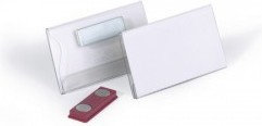 Durable Identyfikator z magnesem 40x75 mm