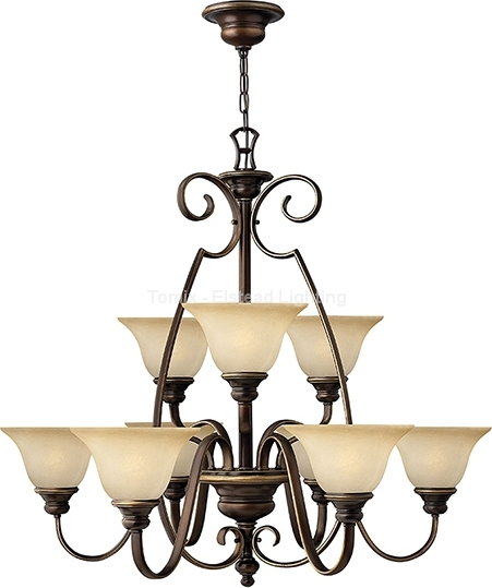 Elstead Lighting Lampa wisząca CELLO kol. STARY BRĄZ (HK/CELLO9) - Hinkley -