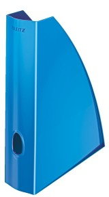 Esselte Pojemnik na dokumenty LEITZ WOW niebieski metalik ES597-1