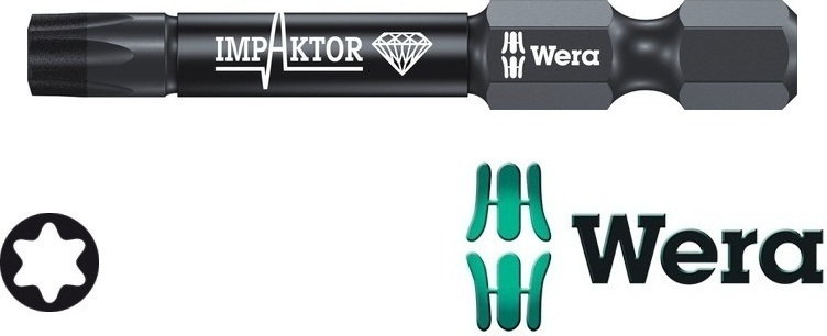Wera bit imbus TX30x50 mm, diamentowy Impaktor, 867/4 IMP DC (05057666001