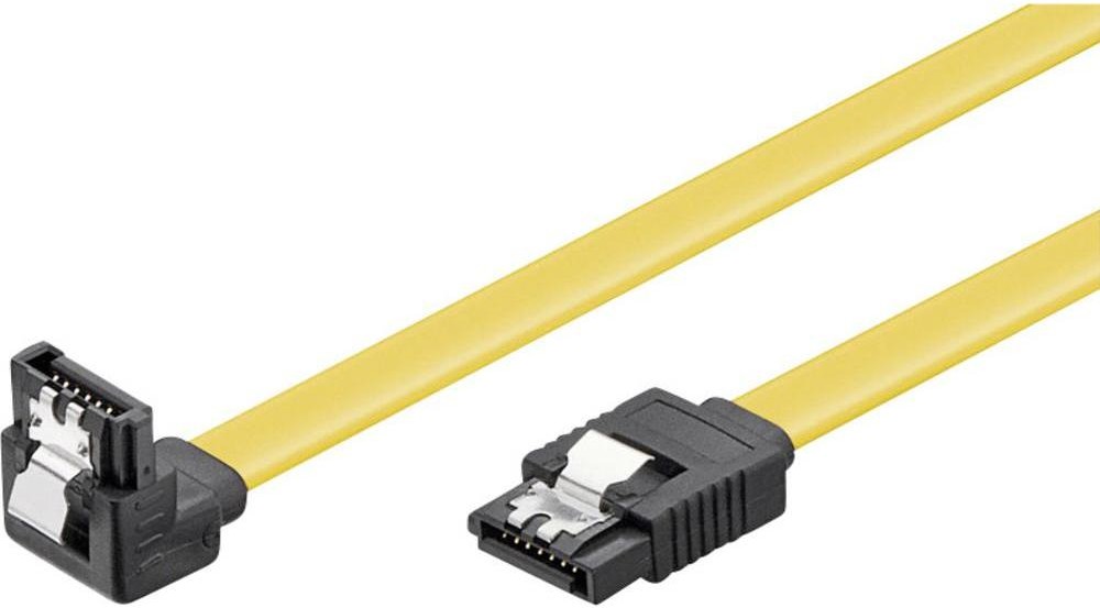 Goobay Kabel Zastosowanie kabla Dysk twardy 93947[1x Złącze żeńskie SATA 7-pin 1x Złącze żeńskie SATA 7-pin] 0.10 m