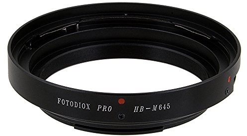 Fotodiox Pro Lens Mount Adapter, Hasselblad Lens to Mamiya 645 camera  for Mamiya ZD, 645 AFD III, 645 AFD II, 645 AF, 645e, M645 1000S, M645 PRO 07LAhbm645p