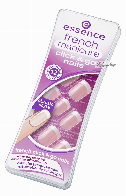 Essence FRENCH manicure click & go nails - Sztuczne paznokcie - 847312 ESS473120