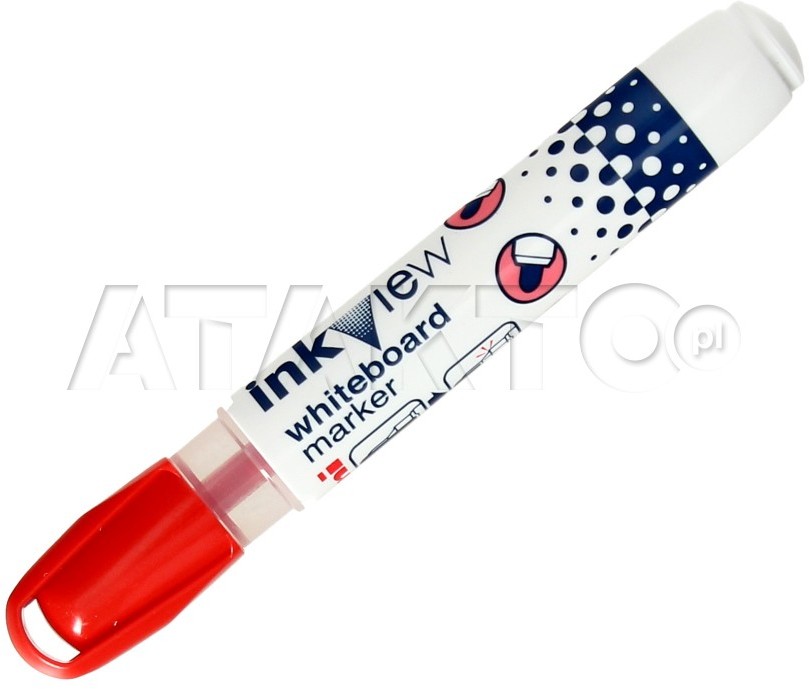 UNI Marker tablic 1.8-2.2mm czerwony okrągły PWB202 UN5373