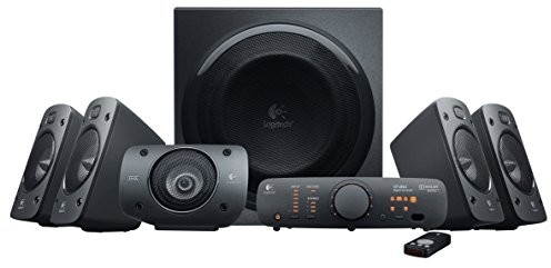 Logitech Z906 THX  głośniki stereo, dźwięk Dolby 5.1-Surround, 500 W, kolor czarny 5099206023536