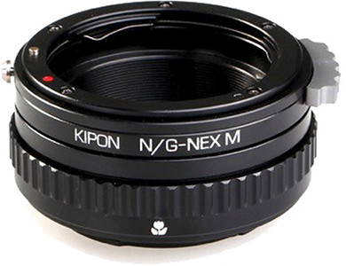 Sony Kipon Adapter E body NIK G E M helicoid) NIK G-NEX M w helic (NIK G-NEX M w helic.)