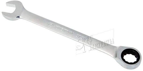 KING TONY Klucz płasko-oczkowy z grzechotką 13mm (373113M)