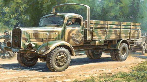 Zvezda 3596 GERMAN HEAVY TRUCK