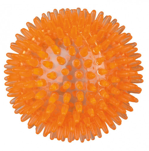 Trixie Zabawki Piłka z termogumy 8cm mix kolorów nr kat. 33651