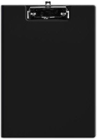 Donau PBS Deska z klipem zamykana wykonana z PVC czarna A4 DN289-2
