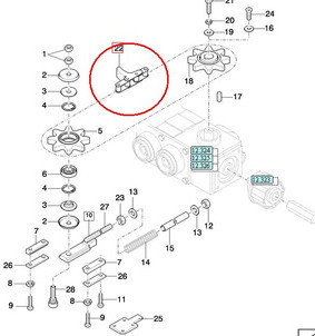 CNH ŁAŃCUCH HEDERA KUKURYDZY 322718950