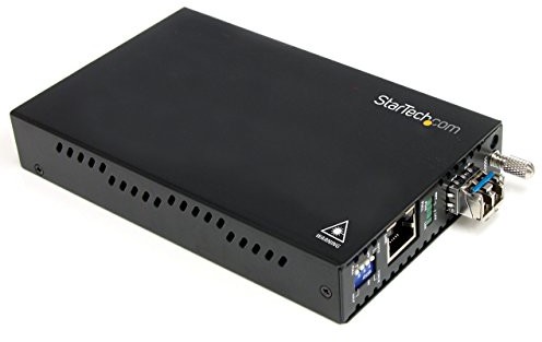 STARTECH.COM StarTech. com Gigabit Ethernet Media Converter, czarny ET91000LC2