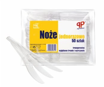 Gastronomia GAST Noże TRANSPARENTNE 50szt. (8571002296)