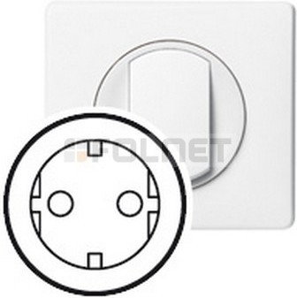 Legrand Plakietka gniazda 2P+Z Schuko - Celiane 068431
