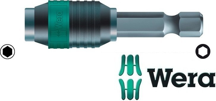 Wera Uchwyt niemagnetyczny szybkomocujący do bitów (i końcówek) 1/4 RapidaptorR, (5052500001)