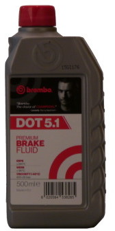 BREMBO BREMBO Premium Brake Fluid Dot 5.1 L05005 L05005