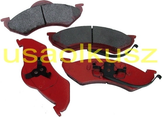 ATLAS Klocki hamulcowe przednie Dodge Durango 1998-1999