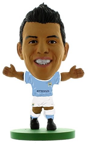 Soccer Starz Soccerstarz - Man City Sergio Aguero - Heimtrikot, (73469)