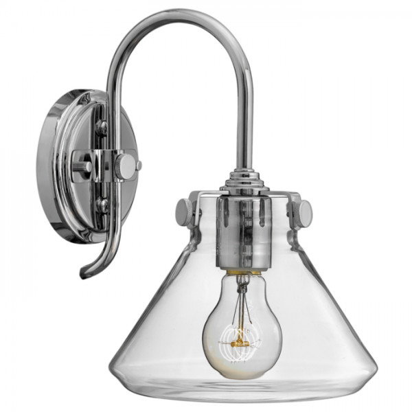Elstead Lighting Kinkiet LAMPA ścienna HK/CONGRES1/A CM HINKLEY metalowa OPRAWA Chrom