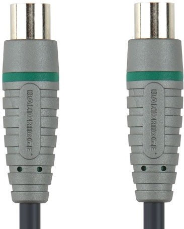 Bandridge Kabel Coax wtyk - Coax gniazdo5 m Blue (BVL8505)